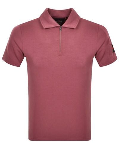 Luke 1977 Serg Polo T Shirt - Pink