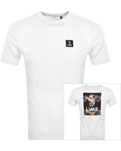 Luke 1977 Bsp 2 Back Print T Shirt - White