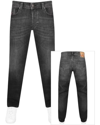 DIESEL Larkee Mid Wash Jeans - Gray