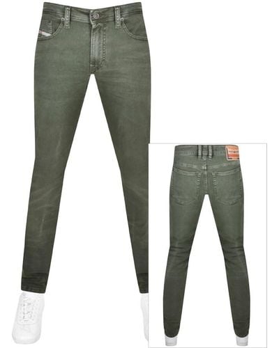 DIESEL 1979 Sleenker Denim Jeans - Green