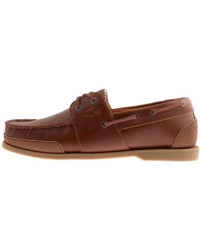Lacoste loafers sale on sale