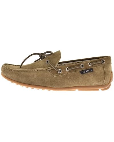 Ted Baker Kenney Boat Shoes - Brown