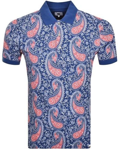 Pretty Green Laguna Polo T Shirt - Blue