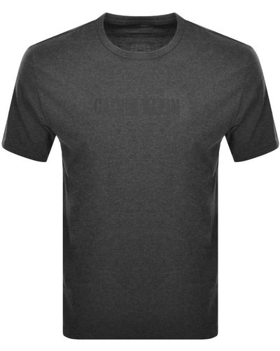 Calvin Klein Lounge Logo T Shirt - Black