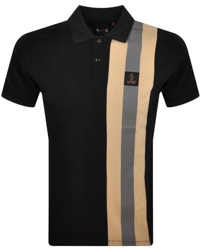 Luke 1977 Castleton Polo T Shirt - Black