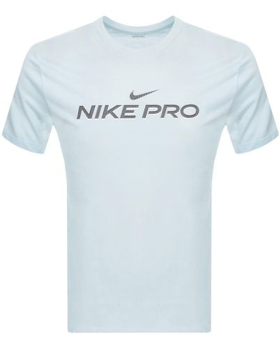 Nike Training Dri Fit Pro T Shirt - Blue