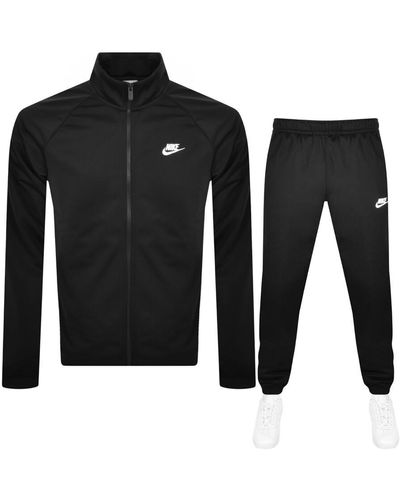 Nike Club Tracksuit - Black