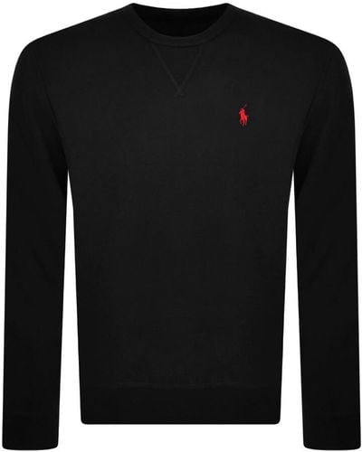 Ralph Lauren Crew Neck Sweatshirt - Black