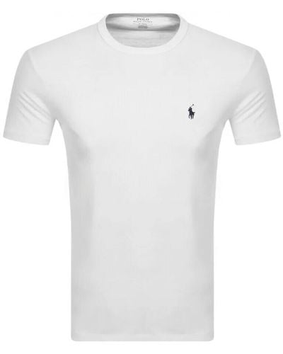 Ralph Lauren Crew Neck T Shirt - White