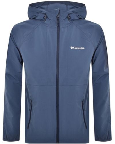 Columbia Tall Heights Hooded Jacket - Blue