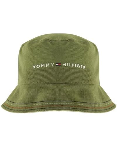 Tommy Hilfiger Skyline Bucket Hat - Green
