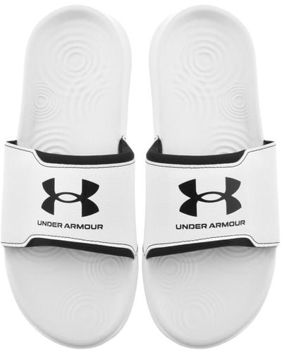 Under Armour Ignite Select Sliders - White