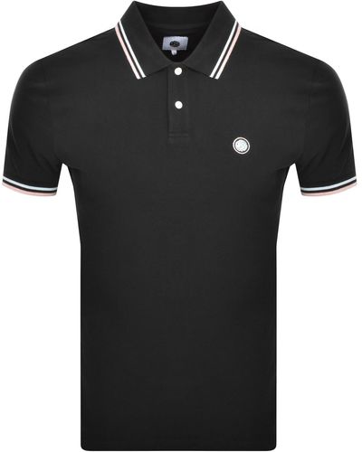 Pretty Green Barton Polo T Shirt - Black