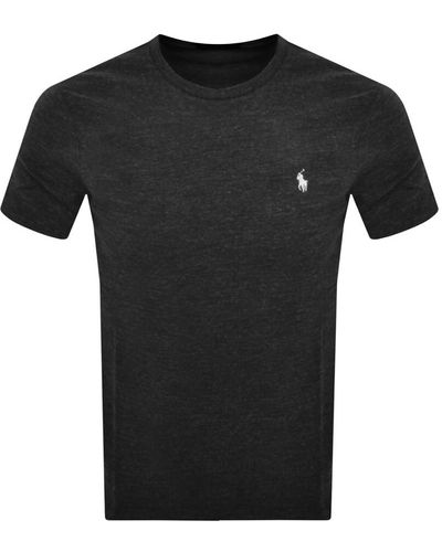 Ralph Lauren Crew Neck Slim Fit T Shirt - Black