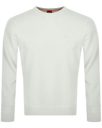 BOSS Boss Westart 1 Sweatshirt - White
