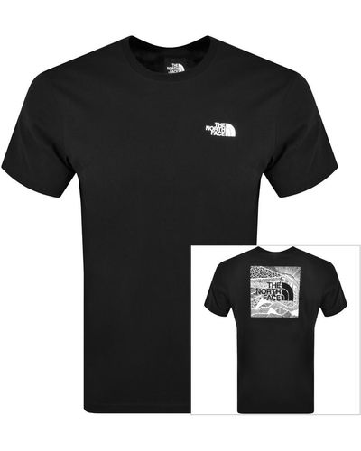The North Face Redbox Celebration T Shirt - Black