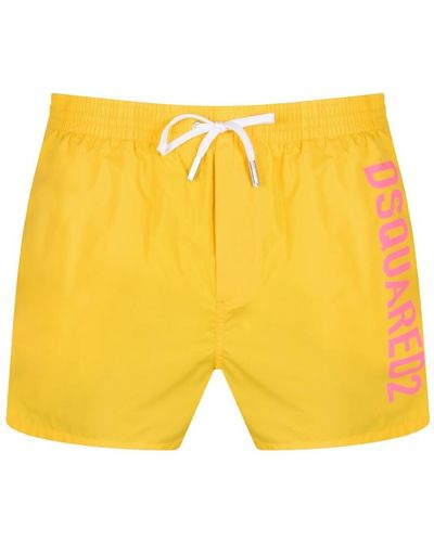 DSquared² Swim Shorts - Yellow