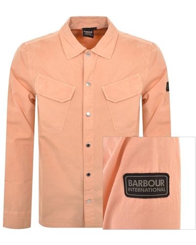 Barbour Gear Overshirt - Pink