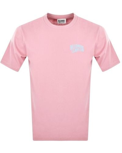 BBCICECREAM Small Arch Logo T Shirt - Pink