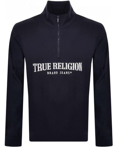 True Religion Relaxed Sweatshirt - Blue