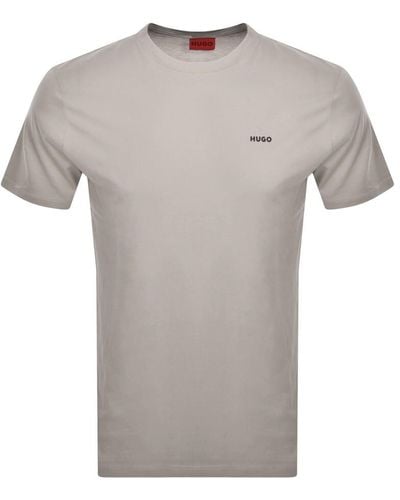HUGO Dero222 T Shirt - Gray