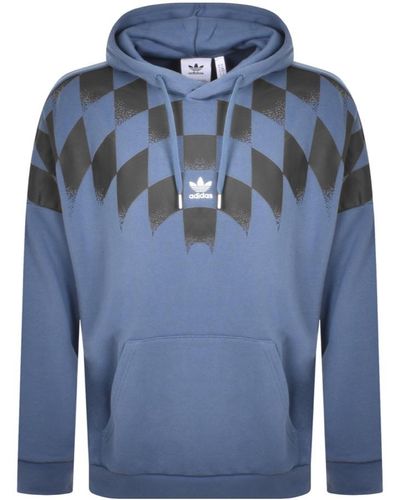 adidas Originals Rekive Graphic Hoodie - Blue