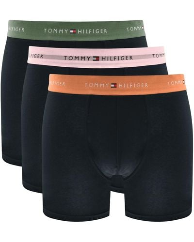 Tommy Hilfiger Underwear 3 Pack Boxers - Black