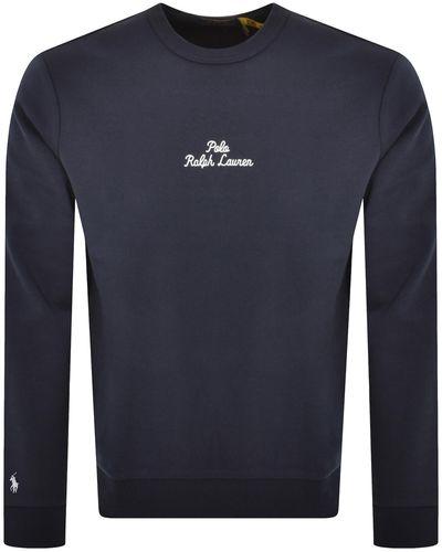 Ralph Lauren Crew Neck Sweatshirt - Blue