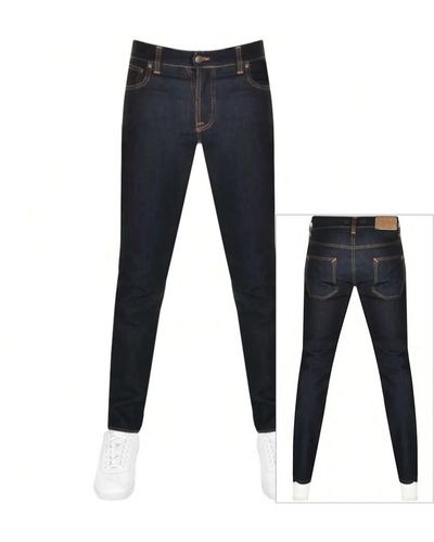 Nudie Jeans Jeans Tight Terry Jeans Dark Wash - Blue