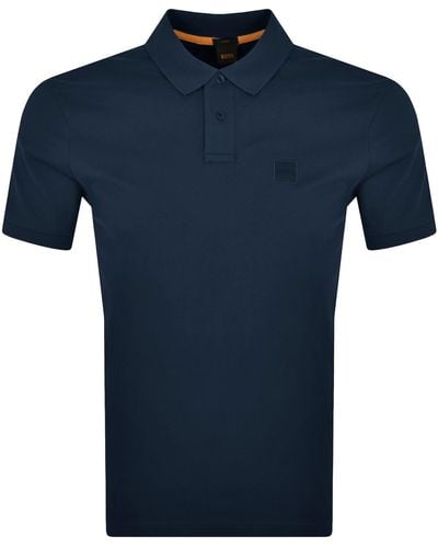 BOSS Boss Passenger Polo T Shirt - Blue