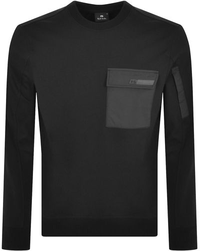 Paul Smith Crew Neck Sweatshirt - Black