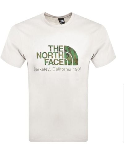The North Face Berkeley California T Shirt - Natural