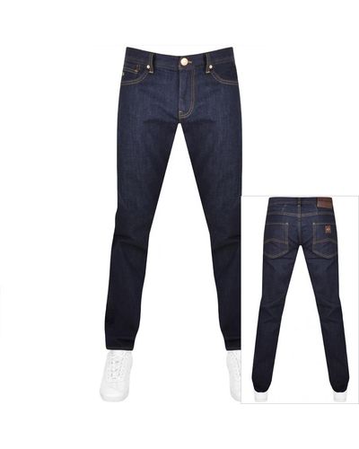 Armani Exchange J16 Straight Fit Jeans - Blue