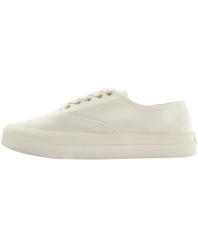 Maison Kitsuné Canvas Sneakers Off - White