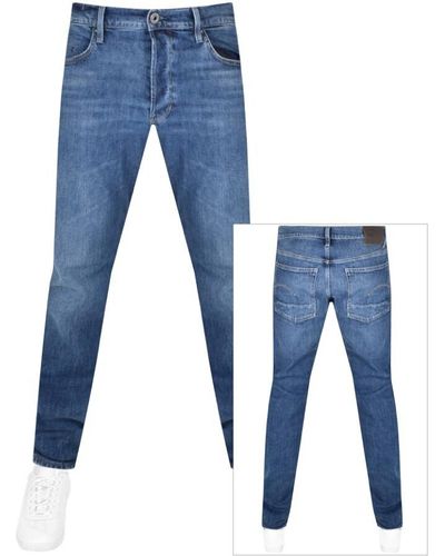 G-Star RAW Raw 3301 Slim Jeans Mid Wash - Blue