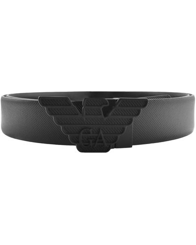 Armani Emporio Reversible Belt - Black