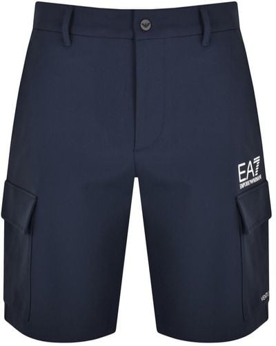 EA7 Emporio Armani Bermuda Shorts - Blue