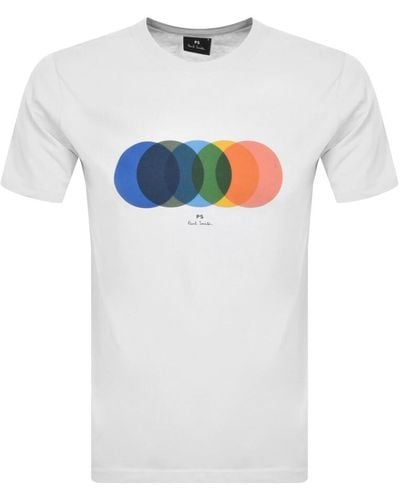 Paul Smith Circles T Shirt - White