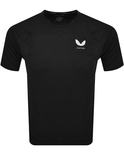 Castore Short Sleeve T Shirt - Black
