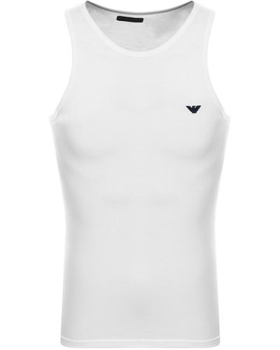 Armani Emporio Vest Lounge T Shirt - White