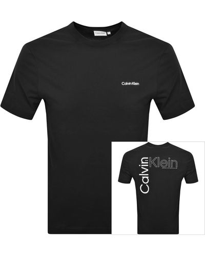 Calvin Klein Logo T Shirt - Black
