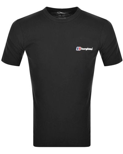 Berghaus Organic Classic Logo T Shirt - Black