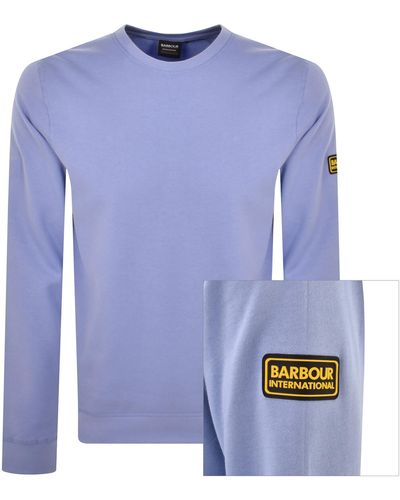 Barbour Crew Neck Sweatshirt - Blue