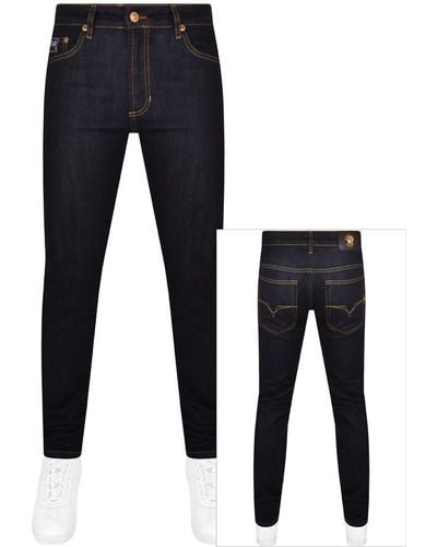 Versace Jeans Couture Couture Dundee Narrow Jeans - Blue
