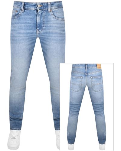 Tommy Hilfiger Slim Scanton Jeans Light Wash - Blue