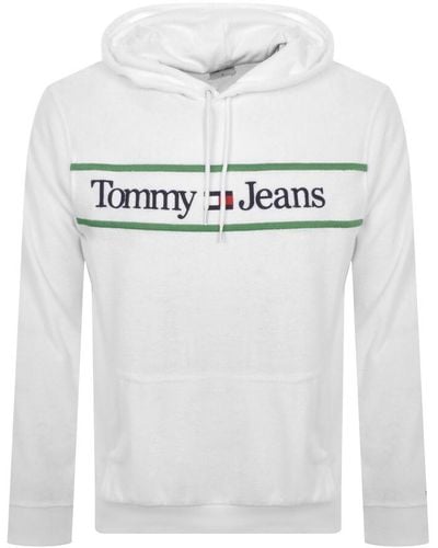 Tommy Hilfiger Overhead Hoodie - White
