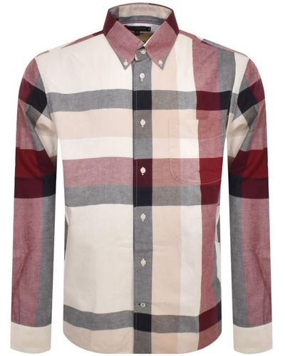Tommy Hilfiger Long Sleeve Check Shirt - White