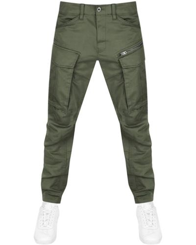 Buy GStar RAW Grey Rovic Zip 3D Tapered Fit Cargo Pants for Men Online   Tata CLiQ Luxury