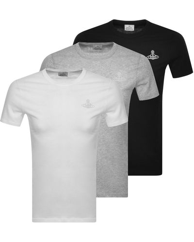 Vivienne Westwood Three Pack T Shirts - White