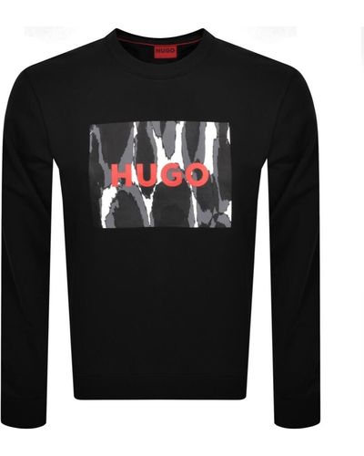HUGO Duragol Sweatshirt - Black